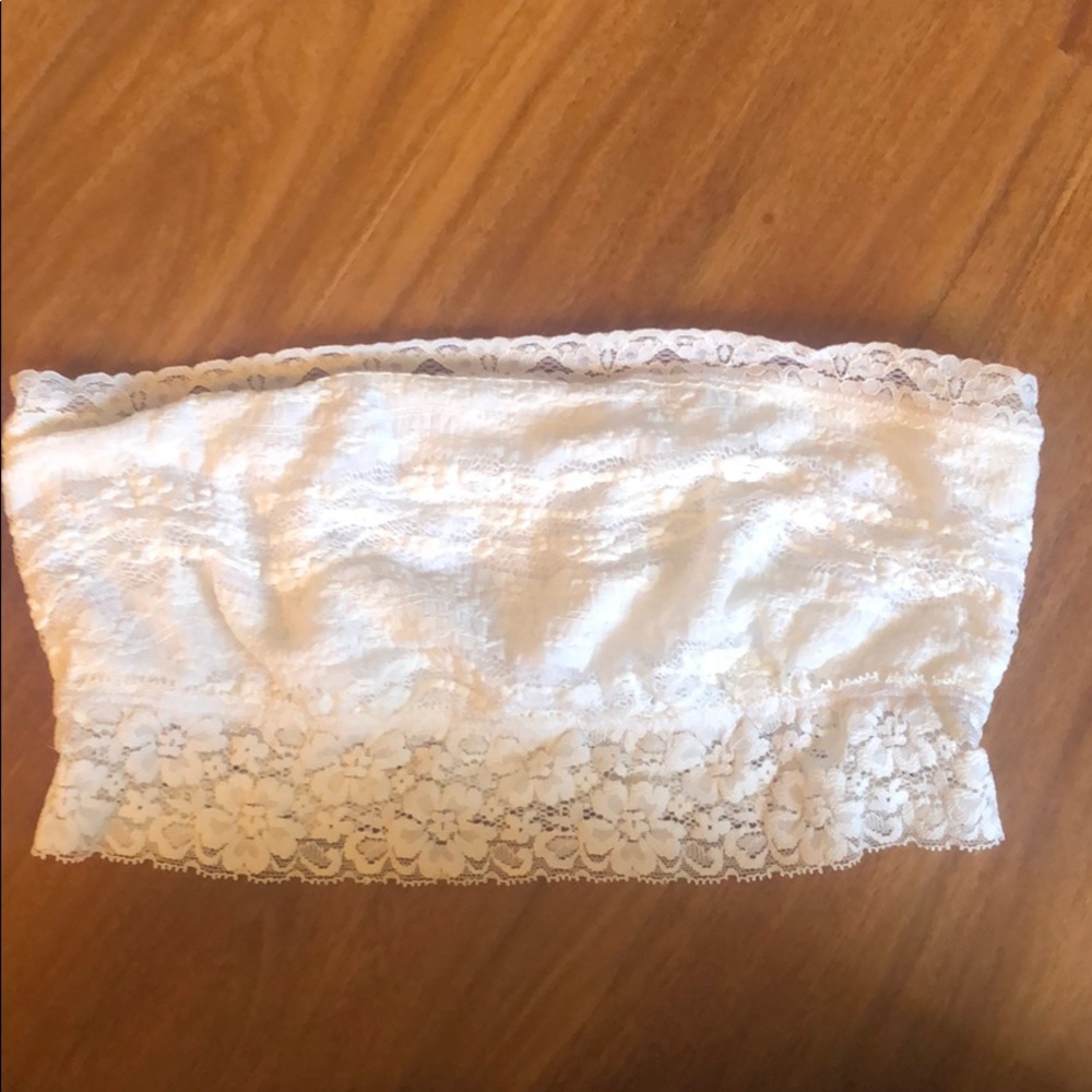 White free people bandeau